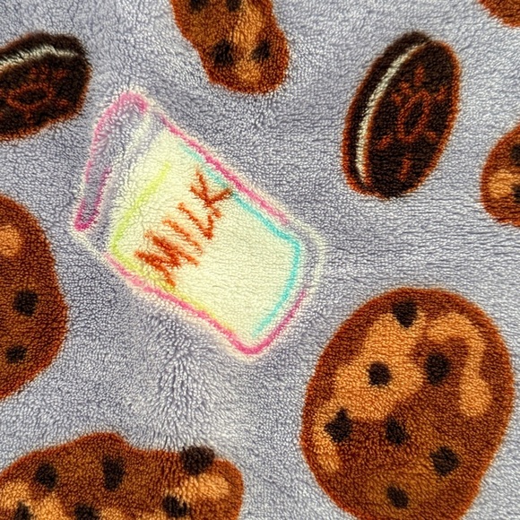 Made With Love and Kisses Cozy Cookie and Milk Kids Pajama Pants - Picture 4 of 4